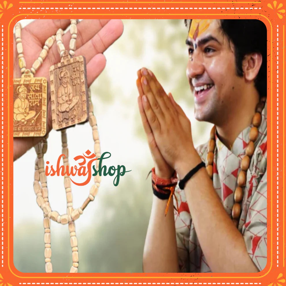 Buy 1 Get 1 FREE - Bageshwar Dham Tulsi Mala (100% Original Tulsi beads)