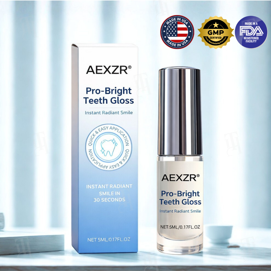 AEXZR® Pro-Bright Teeth Gloss - Instant Radiant Smile