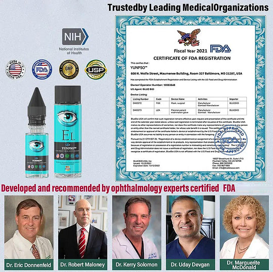 YUNPSO™ Nano Vision Repair Eye Serum ✅FDA Approved(Suitable for presbyopia, dry eye syndrome, glaucoma, and cataracts)