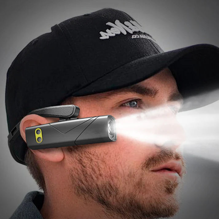 💡 60% OFF NOW! 🔥 LED Rechargeable Ear Headlamp - Ultra-Light & Hands-Free, Perfect for Running and Night Activities ✨