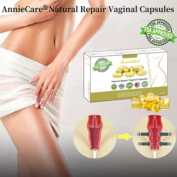 AnnieCare® Instant Itching Stopper & Natural Detox & Firming Repair & Pink and Tender Natural Capsules💊