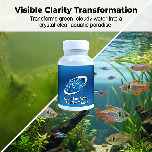 Aquarium & Pond Water Purifier Effervescent Tablets