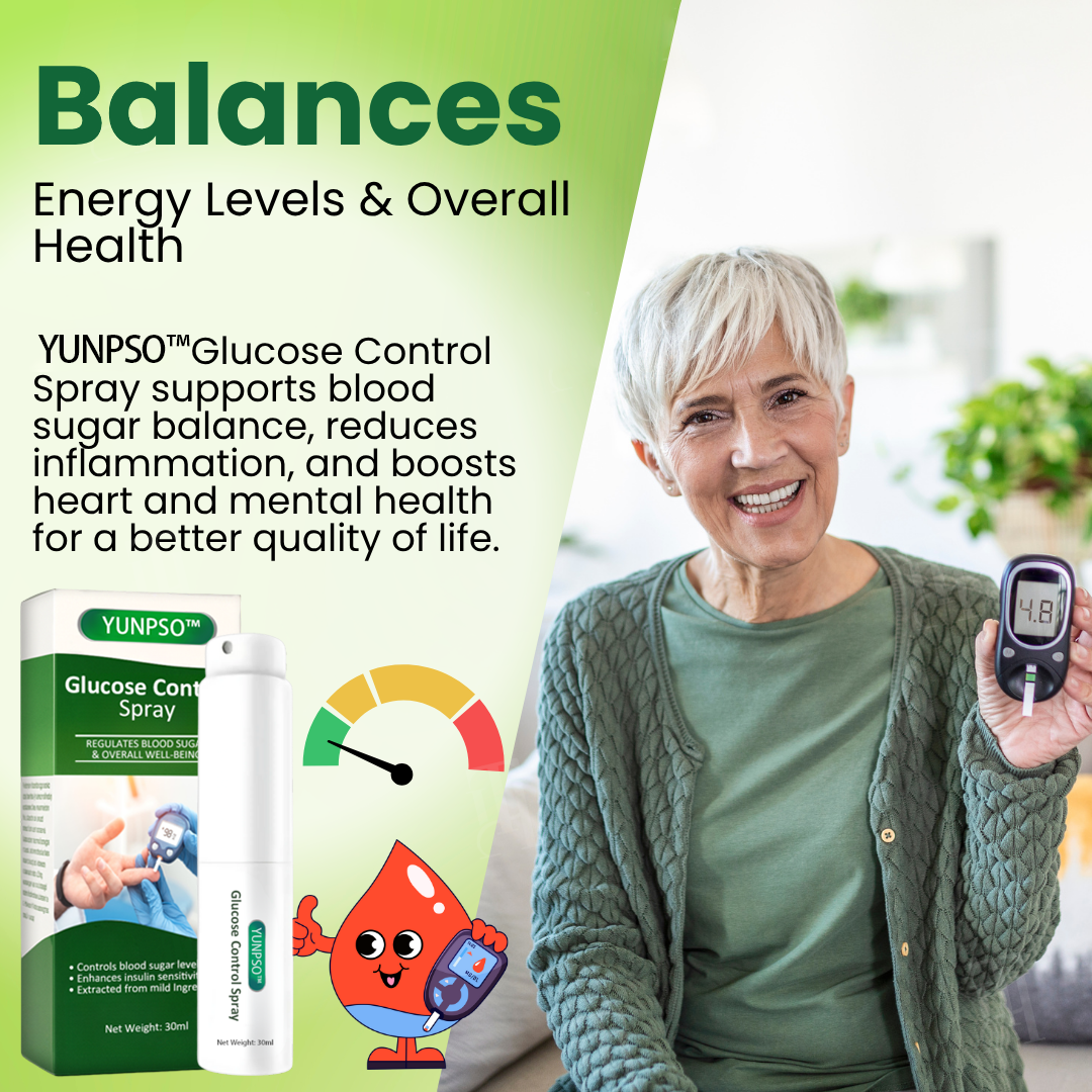🌟 Official Store |  YUNPSOTM  Glucose Control Spray🌿Transform Your Blood Sugar Management✅Reclaim Your Energy and Health!