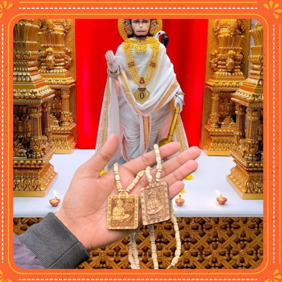 Buy 1 Get 1 FREE - Bageshwar Dham Tulsi Mala (100% Original Tulsi beads)