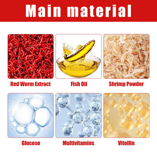 Red Worm Liquid Bait
