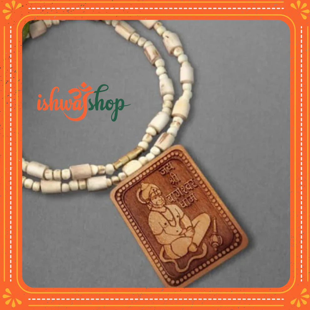 Buy 1 Get 1 FREE - Bageshwar Dham Tulsi Mala (100% Original Tulsi beads)