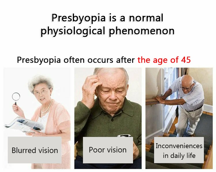 🔥Color-changing anti-blue light presbyopia glasses