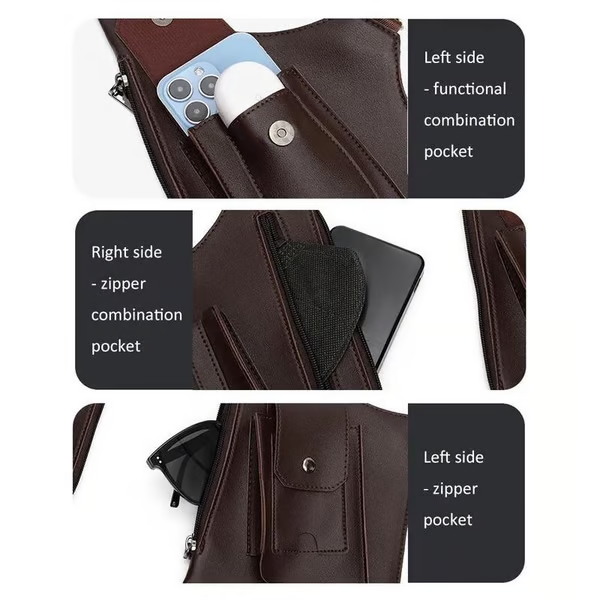 Adjustable Underarm Shoulder Bag for Men and Women - Anti-theft Hidden Storage for Cell Phones and Other Hunting and Outdoor Gear
