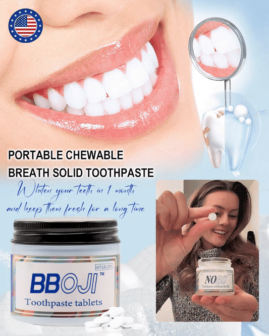 Portable Chewing Breath Freshening Toothpaste