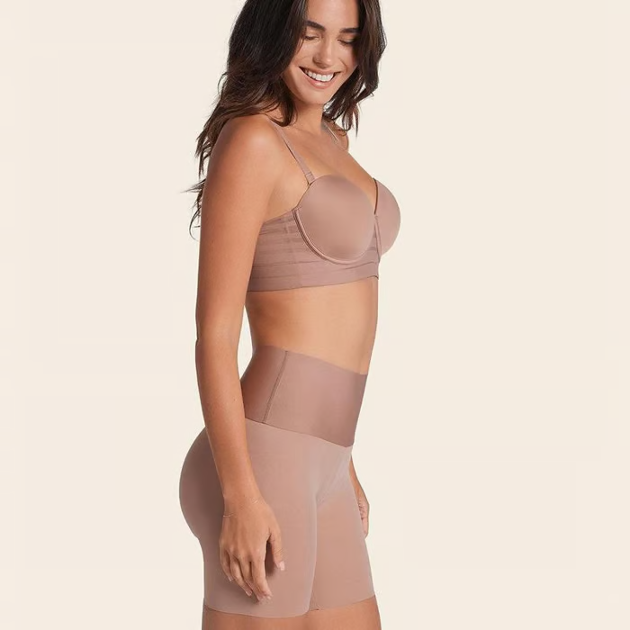 🔥Summer Sale 49% OFF - Leonisa Women's Seamless High Waisted Tummy Tuck Shorts