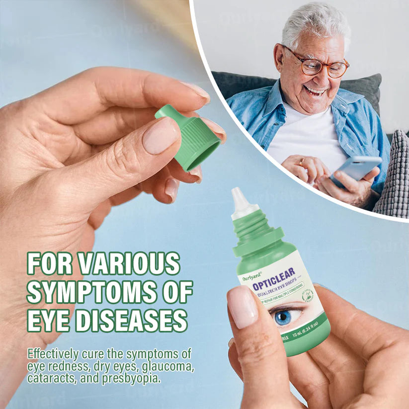 👨🏻‍⚕️Ourlyard® OptiClear DualTech Eye Drops ✅️ TGA Approved | Supports Presbyopia, Dry Eyes, Glaucoma & Cataracts 🦘