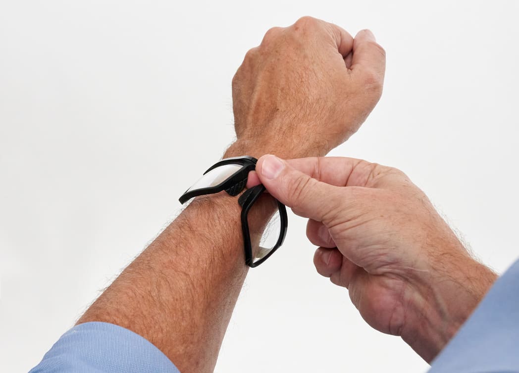 Foldable Reading Glasses You Wear on Your Wrist