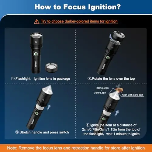 Ignication Light 🎁Last Day 49% Off 🔦PHILIPS Safety Ignition Camping Light strong Flashl ...