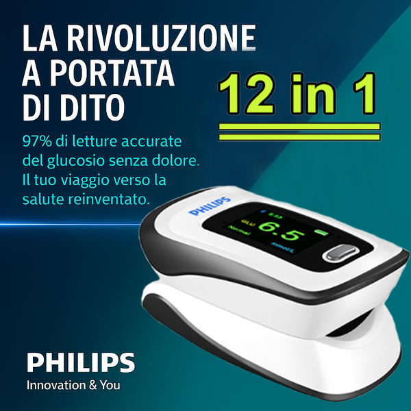 【12 in 1】The latest non-invasive smart blood glucose meter from Philips