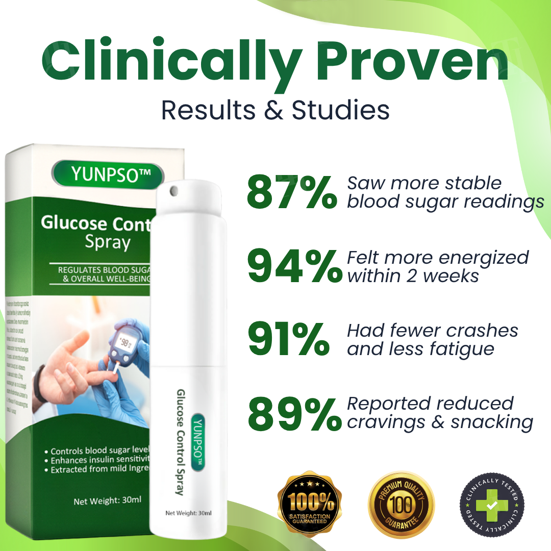 🌟 Official Store |  YUNPSOTM  Glucose Control Spray🌿Transform Your Blood Sugar Management✅Reclaim Your Energy and Health!