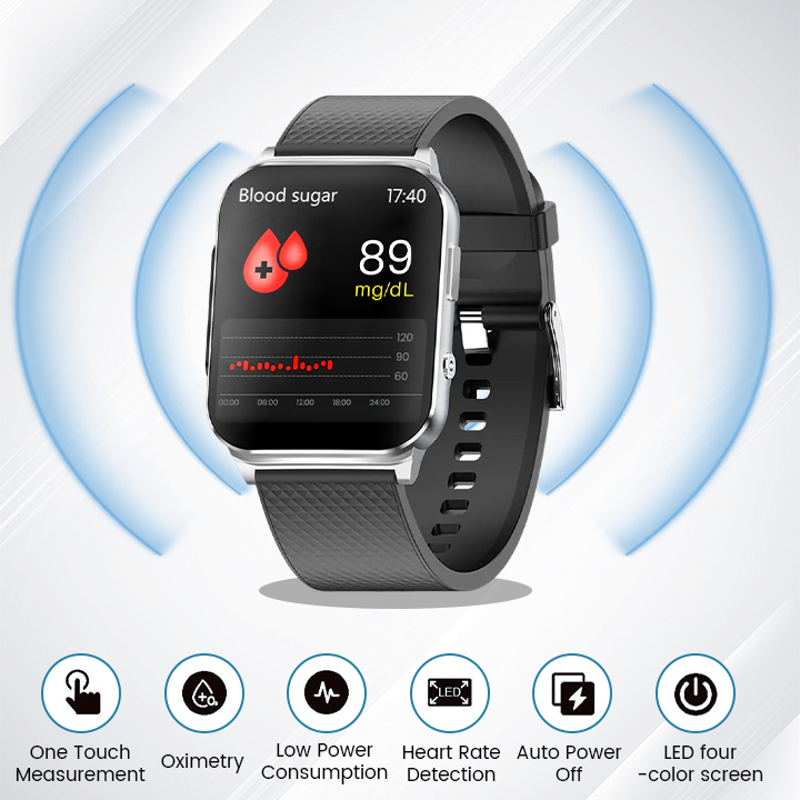 Biancat™ SmartGluco Tracker Wellness Watch 14