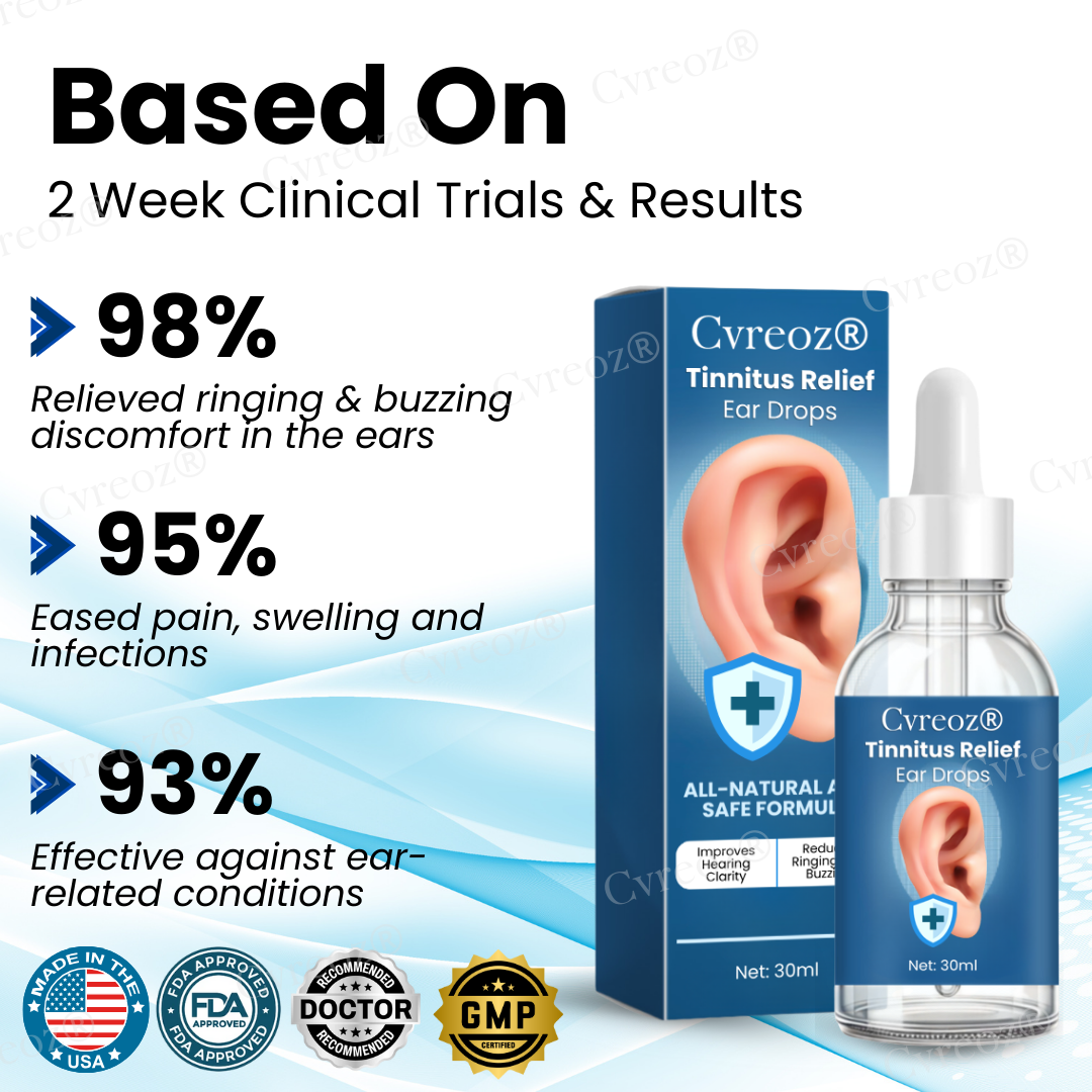 Cvreoz® Tinnitus Relief Ear Drops