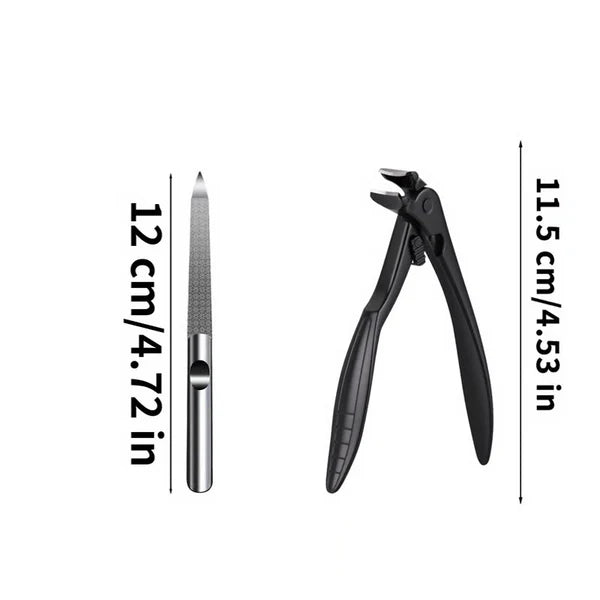 📢📢60% OFF NOW✨🔥Stainless Steel Curved Nail Clipper – Ergonomic & Easy for Seniors