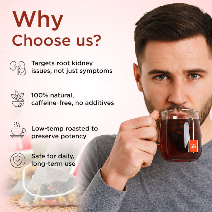 Croaie® Natural Remedy Kidney Strengthening Tea (20 Tea bags) (𝟟𝟘% 𝕆𝔽𝔽 𝗘𝗡𝗗𝗦 𝗜𝗡 𝟭𝟬 𝗠𝗜𝗡𝗨𝗧𝗘𝗦)