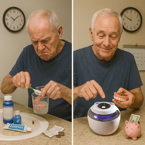 This New Denture Cleaning Invention Is Taking The US By Storm-Braces cleaning machine