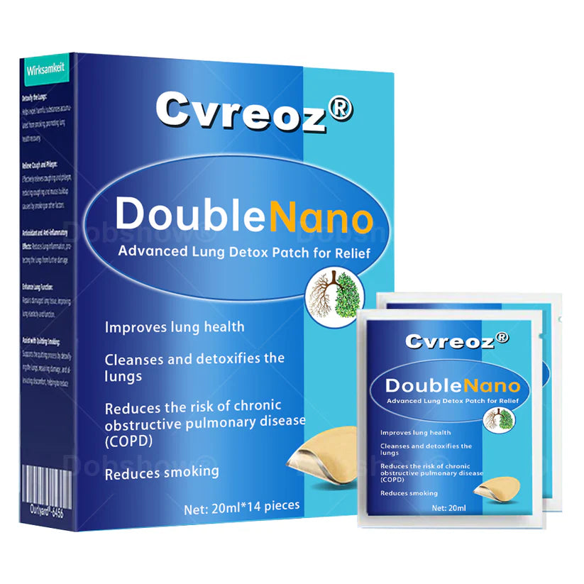Cvreoz® DoubleNano Advanced Lung Detox Patch for Relief