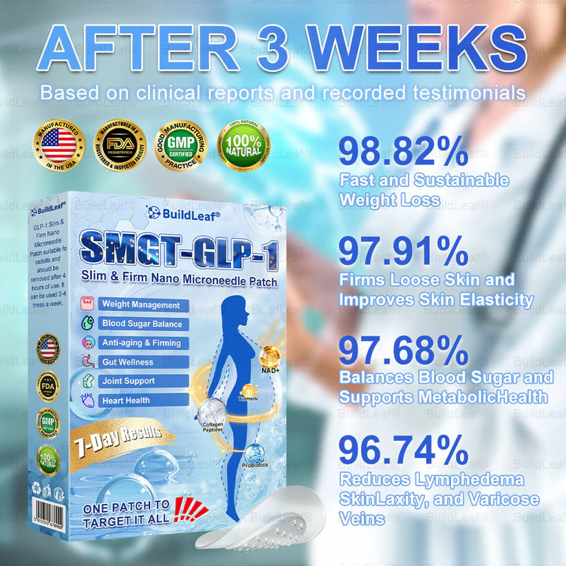 Up to 80% OFF⚡2025 Hot Deal!🔥GLP-1 Micro-nano Patch✔️Noticeable Results in Just 7 Days🏆180-Day Full Refund Guarantee
