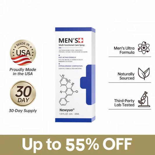 UNLOCK YOUR NEXT LEVEL!Newyuo®Men's Best Delay Spray for Long Last