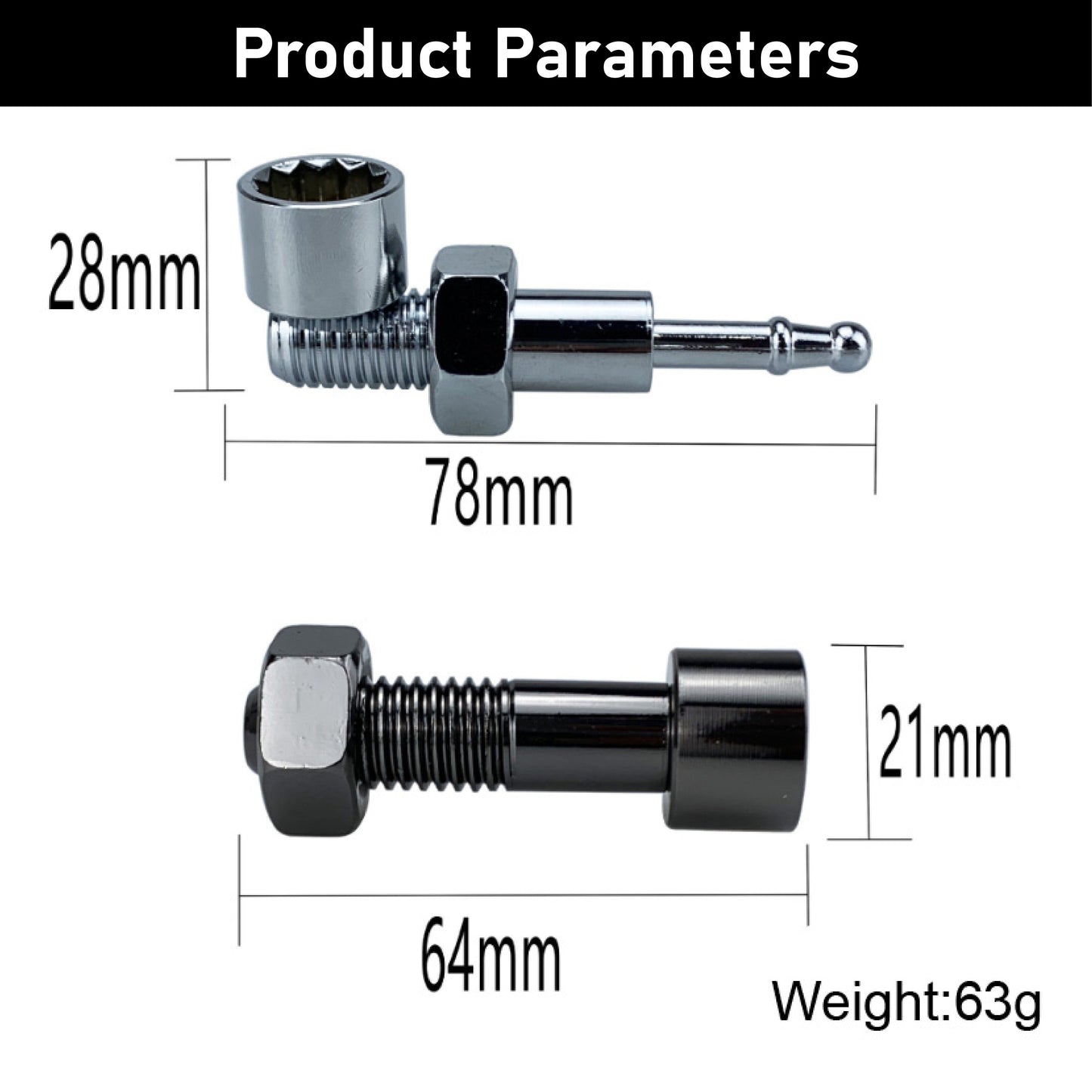 ComfortCornerUs™ BoltNut Screw Alloy Pocket Tool
