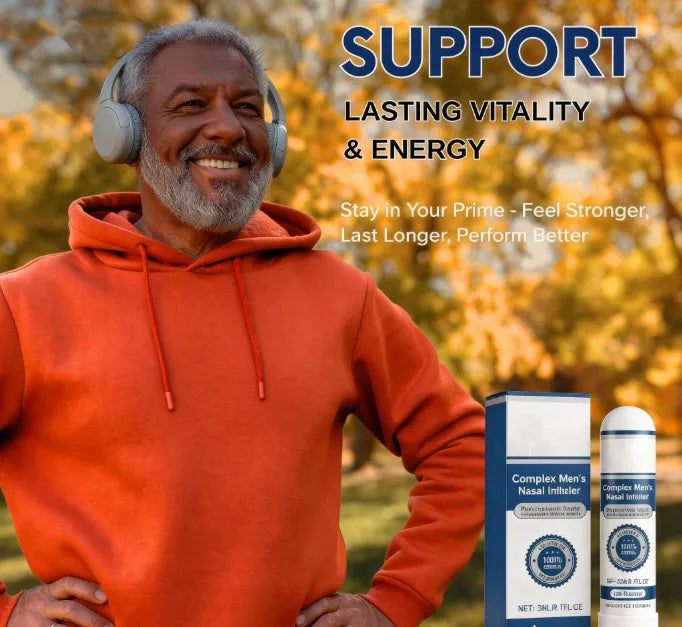 Complex Men's Nasal Inhaler Stick, Restores Energy And Vitality Everyday Comfort