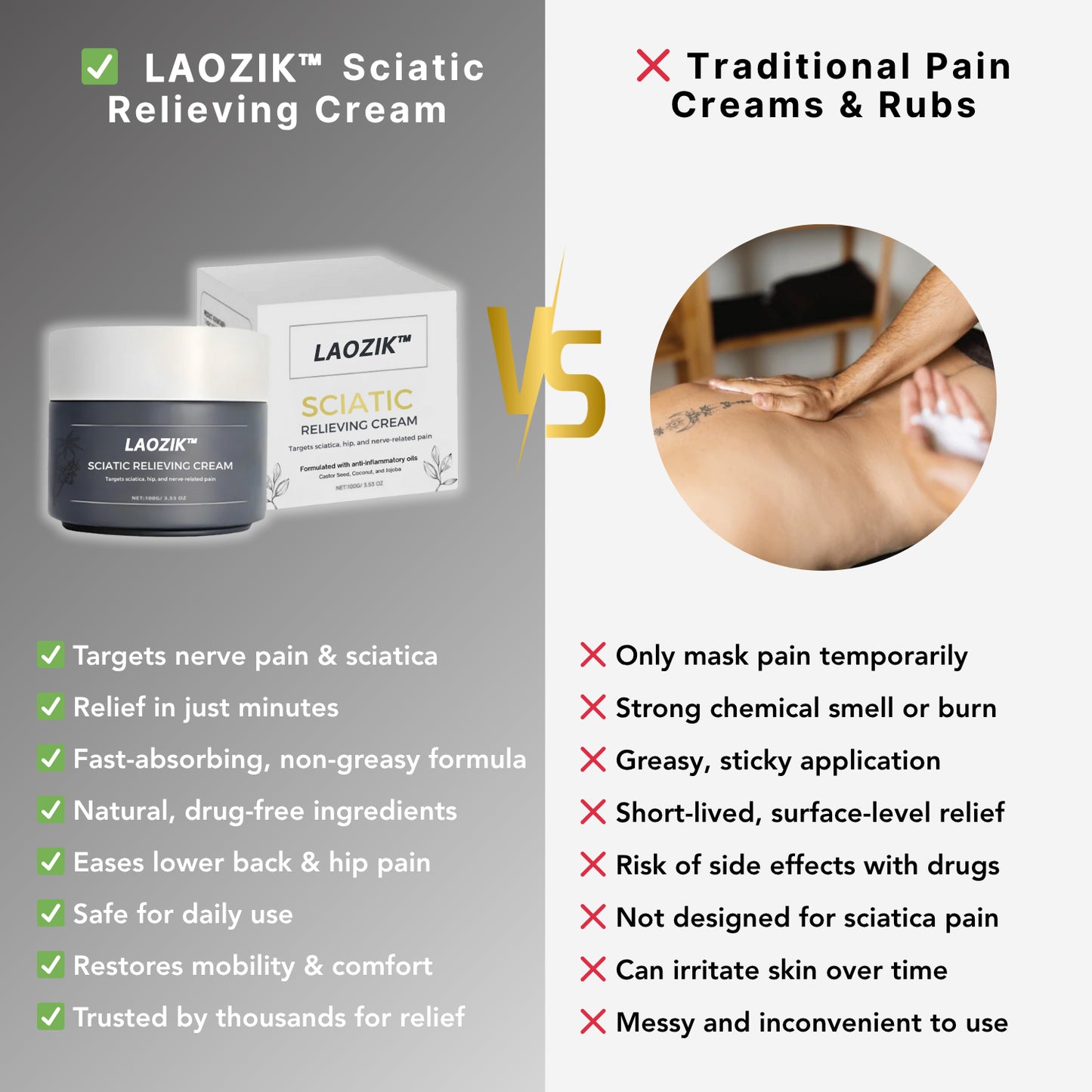 LAOZIKTM  Sciatic Relieving Cream