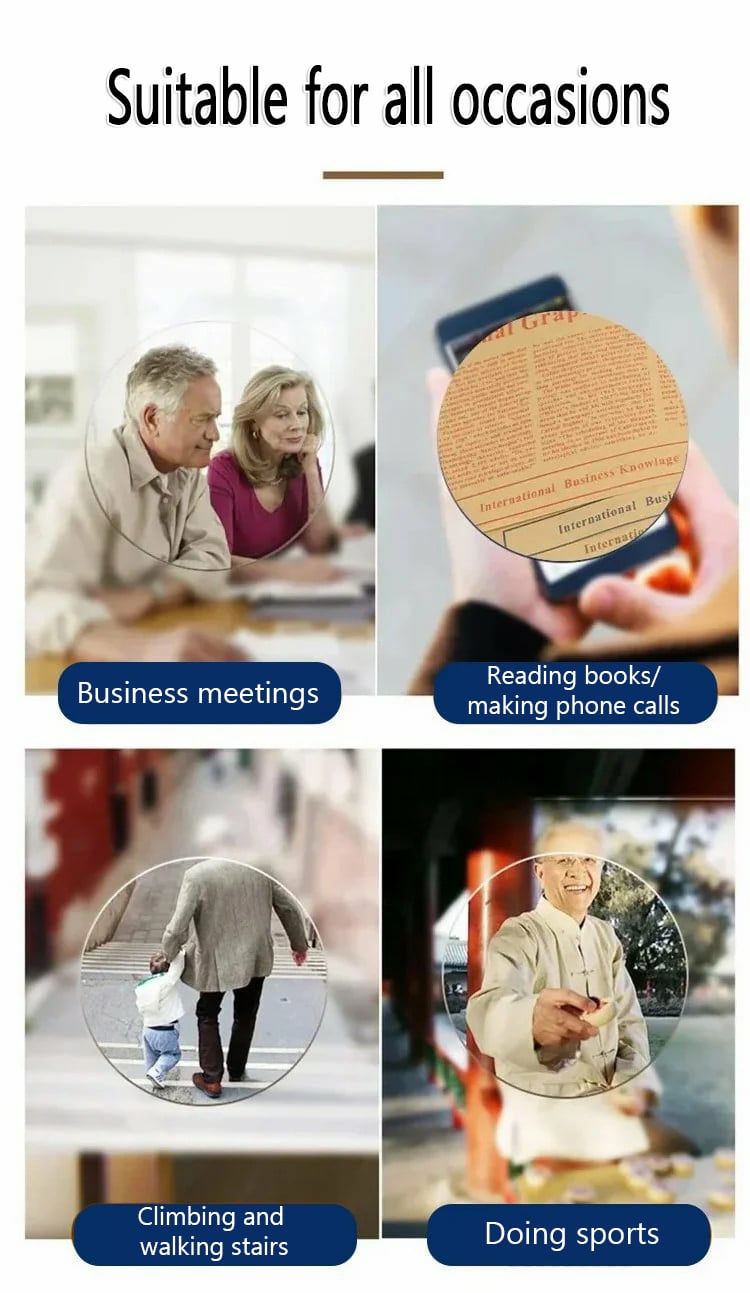 🔥Color-changing anti-blue light presbyopia glasses