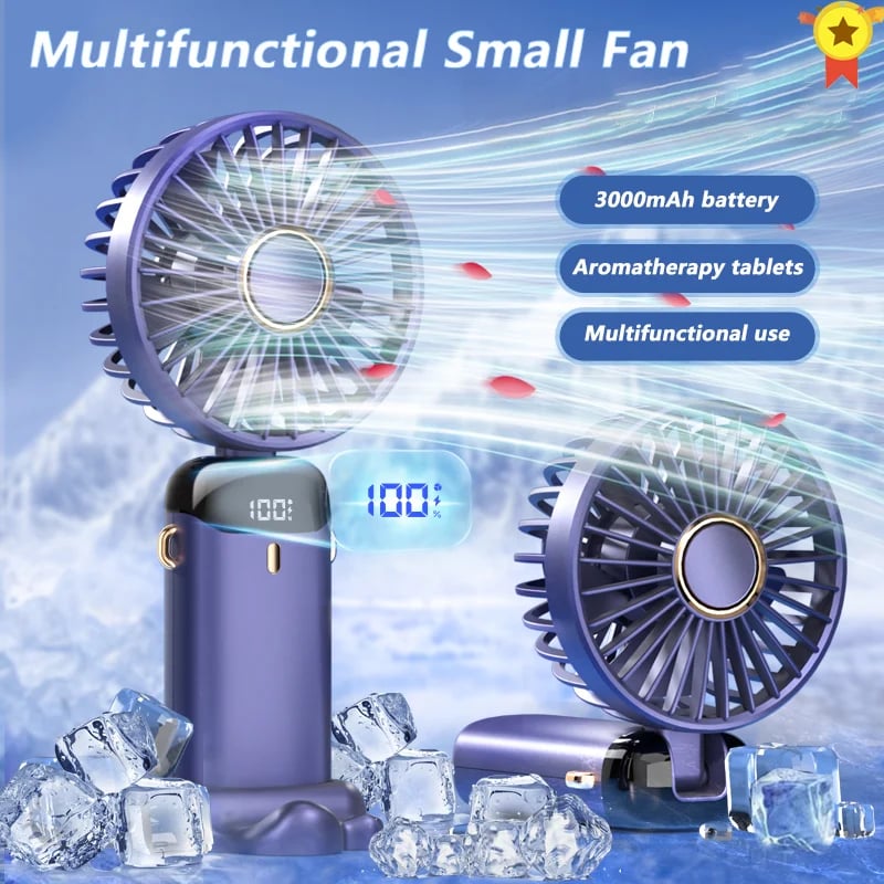 ❄️Portable Electric Cold Compress Cooling Fan