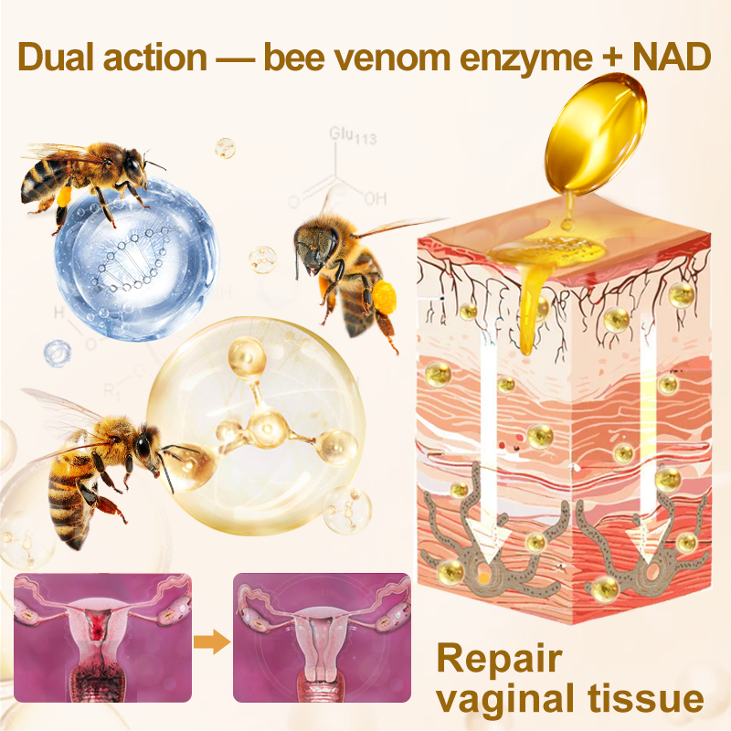 Anniecare® Bee Venom Natural Recovery Capsules - Supports female hormone balance, pH balance, menopause and skin health