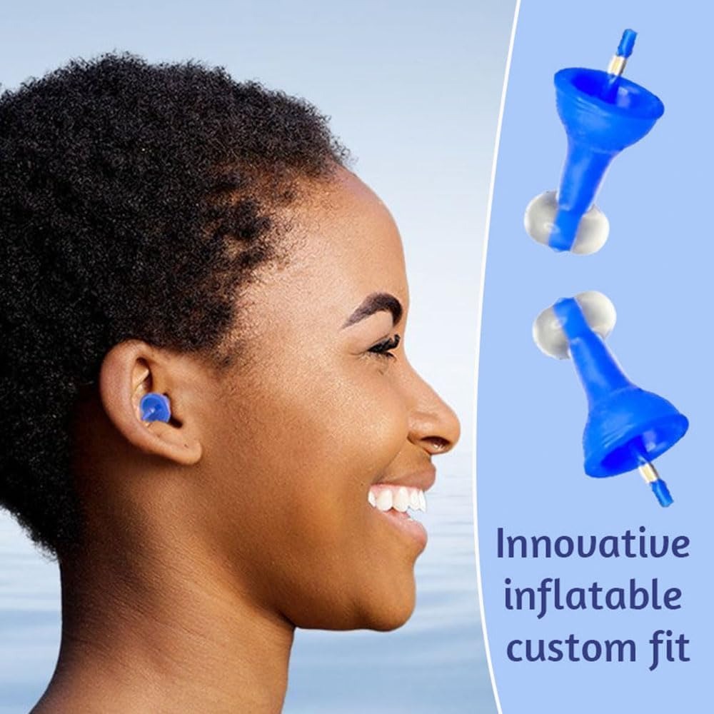 `Official Store| Nurbini® Pax-Seal™ Earplugs for Work Noisy Place, Waterproof Inflatable Earplugs