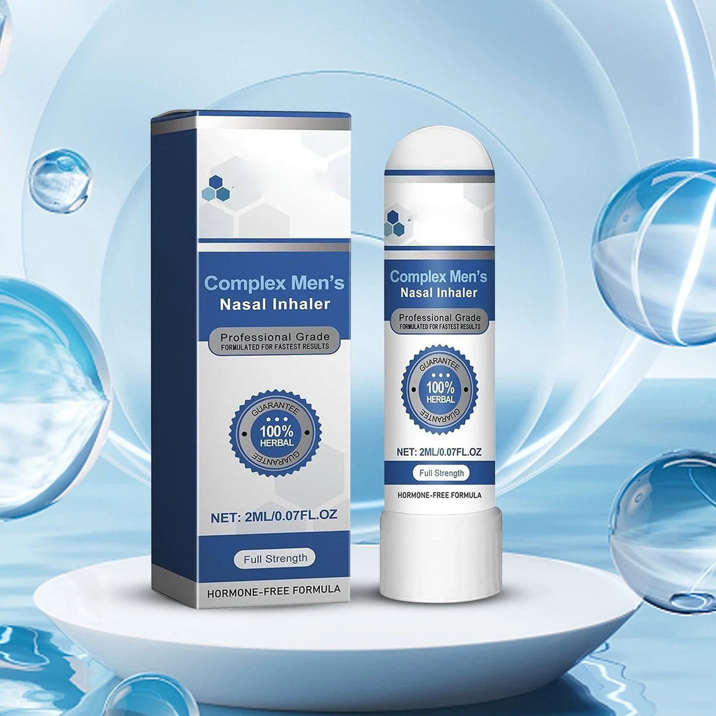 Complex Men's Nasal Inhaler Stick, Restores Energy And Vitality Everyday Comfort