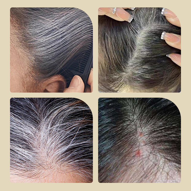 Long-term Covering of White Hair Combing and Dyeing Synchronous Emergency Hair Dyeing Stick