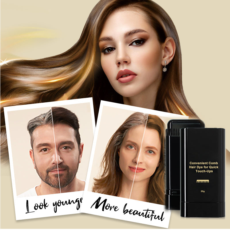 Long-term Covering of White Hair Combing and Dyeing Synchronous Emergency Hair Dyeing Stick