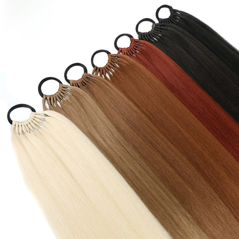 45CM High Temperature Silk Ponytail Hair Extension