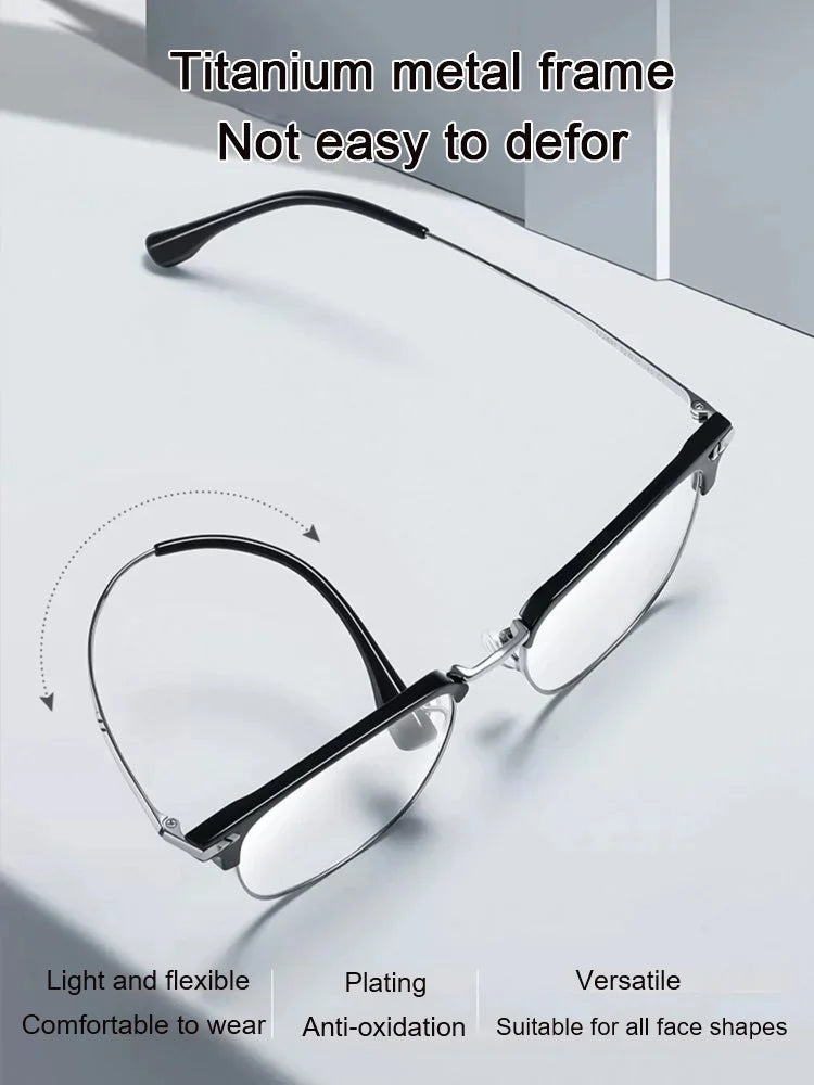 Intelligent Zoom Ultra Light Anti-Blue Light Reading Presbyopic Glasses