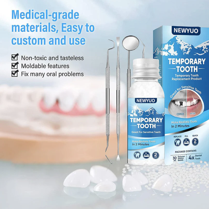 🦷 NEWYUO™ Dental Filling Gel – Pain-Free, Drill-Free Cavity Solution💖💖