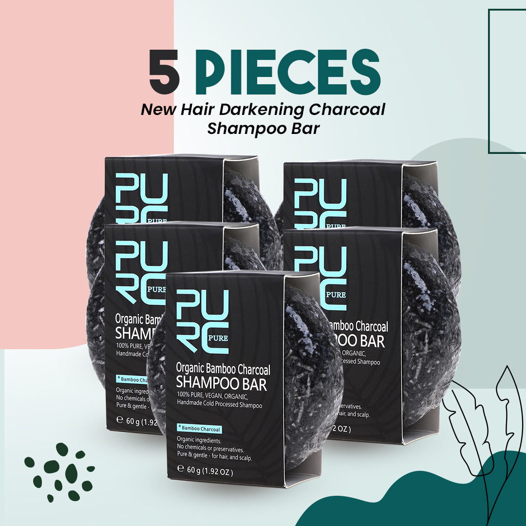 Hair Darkening Charcoal Shampoo Bar