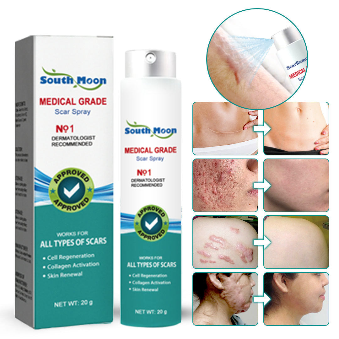 ❤️South Moon™ Advanced Scar Spray For All Types of Scars - Especially Acne Scars, Surgical Scars and Stretch Marks