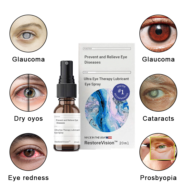 EELHOE™ Ultra Eye Therapy Lubricant Eye Spray, Perservative Free, Prevent and Relieve Eye Diseases, FDA Cleared Formula