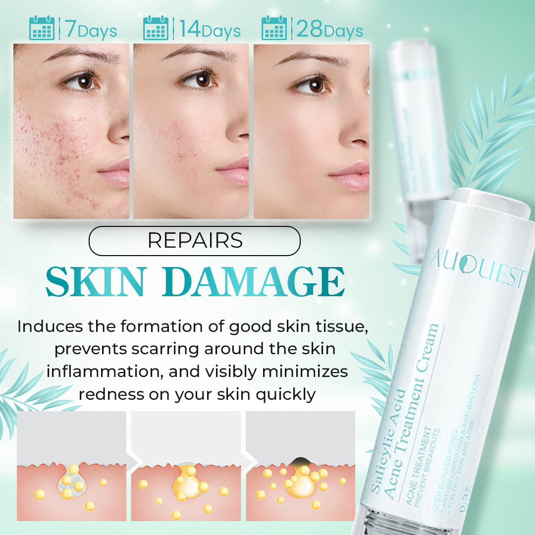 AUQUEST Salicylic Acid Acne Treatment Cream
