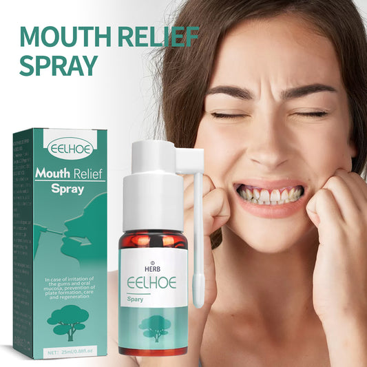 EELHOE™ Mouth Bleeding/Mouth Ulcers/Lymphatic Cell Hyperplasia at the Base of the Tongue/Oral Disease Treatment Spray