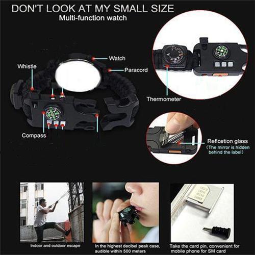 UltraSix Outdoor Survival Watch 1668 